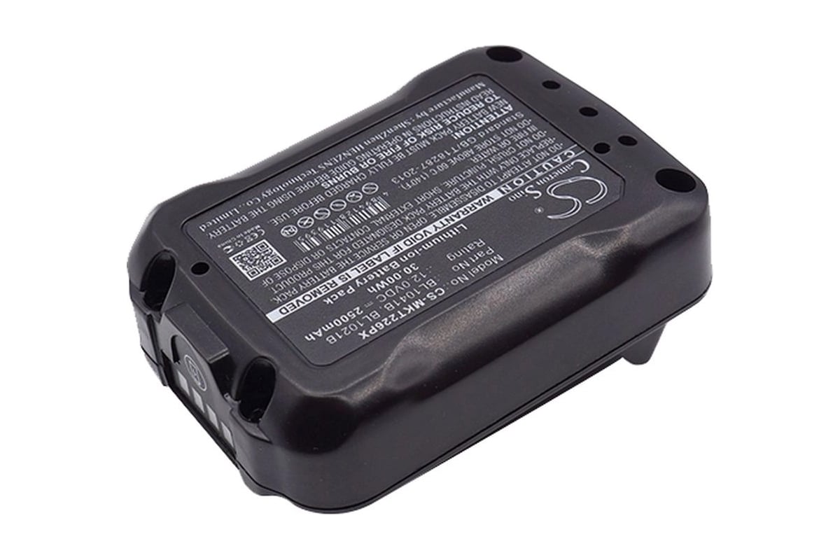 Аккумулятор CS-MKT226PX для MAKITA CXT 12V Max, p/n: BL1021B, BL1041B 5Ah 12V/ Cameron Sino P102.00108
