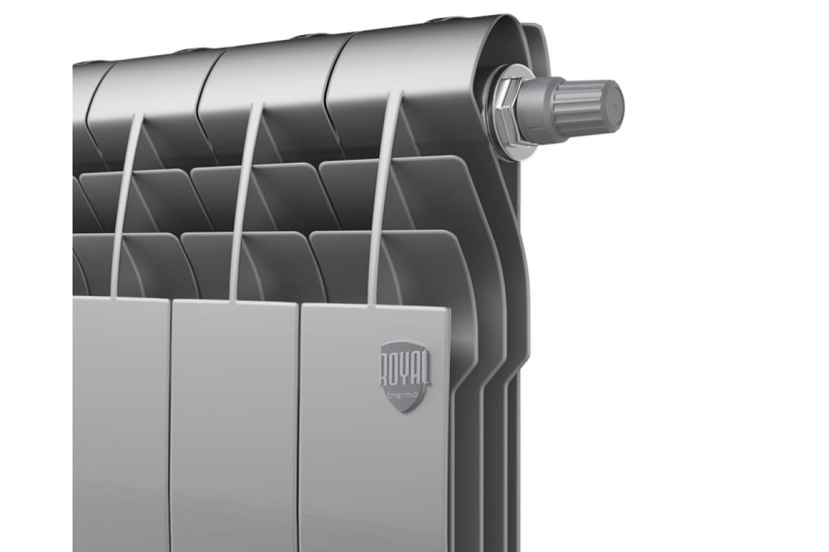 Радиатор Royal Thermo BiLiner 500/Silver Satin VDR - 10 секций НС-1309746