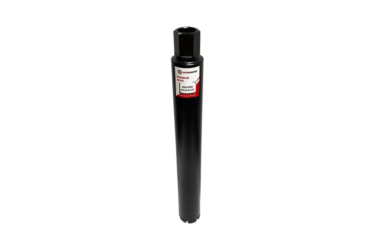Коронка алмазная Premium Wave (62х450 мм; 1 1/4") REDDIAMOND 1130012