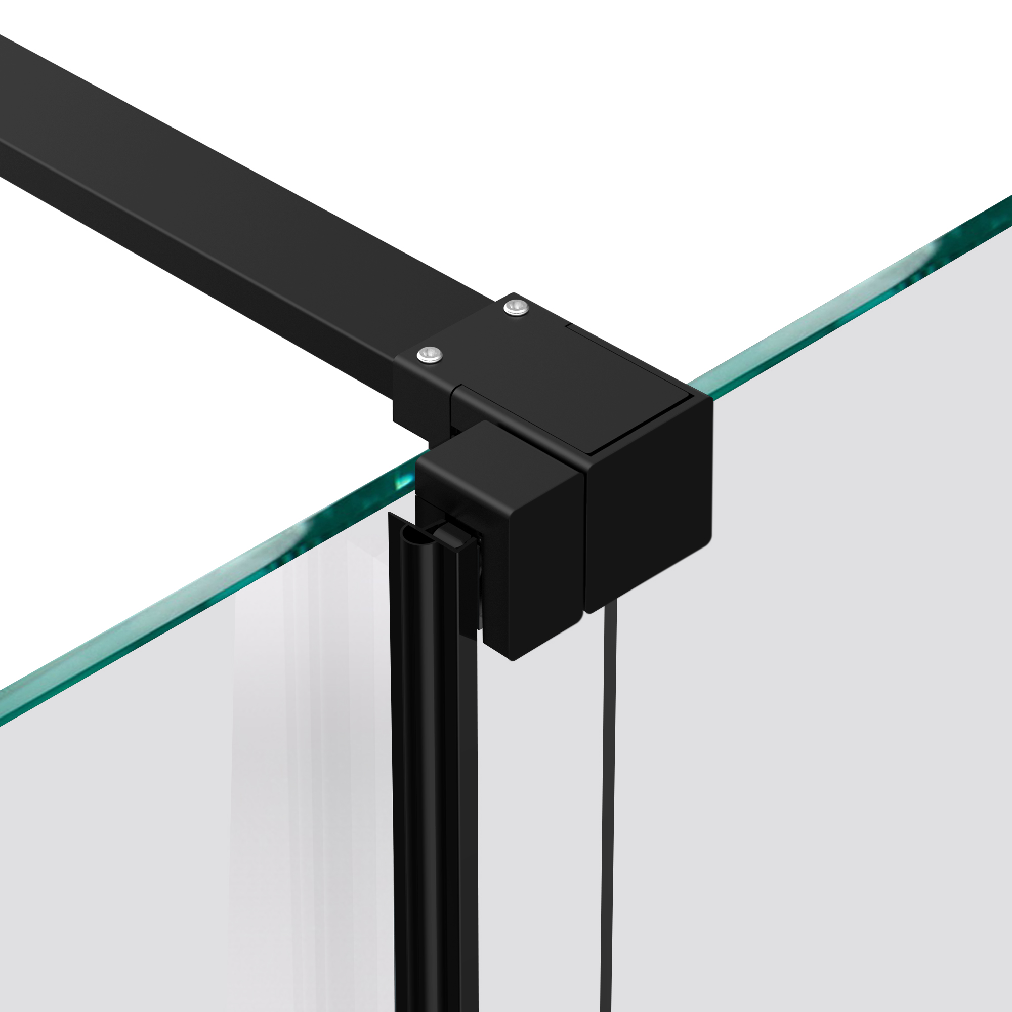 Душевая перегородка Vincea Walk-In VSW-1WSL120CGB 120x200 черный матовый, тонированное