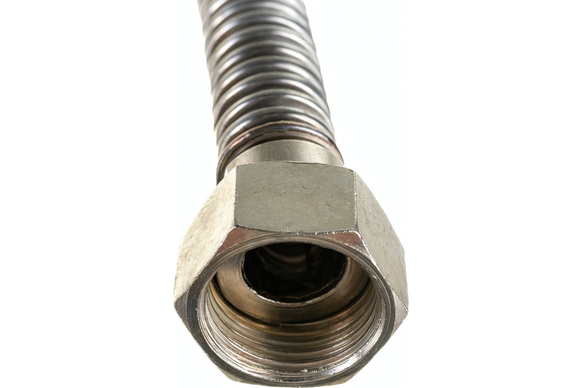 Сильфонная подводка для газа Overcon 1/2" х 0.8 м в/в ИС.100663 00-00000002