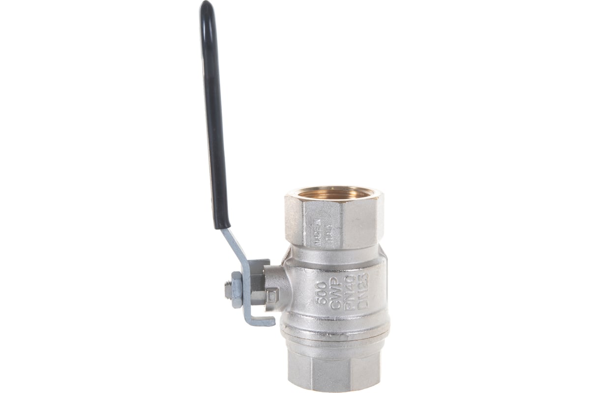 Шаровой кран RUB 1" DN25 PN40, ВР-ВР, серия VERONA (S.85), усиленный, ручка S85F01