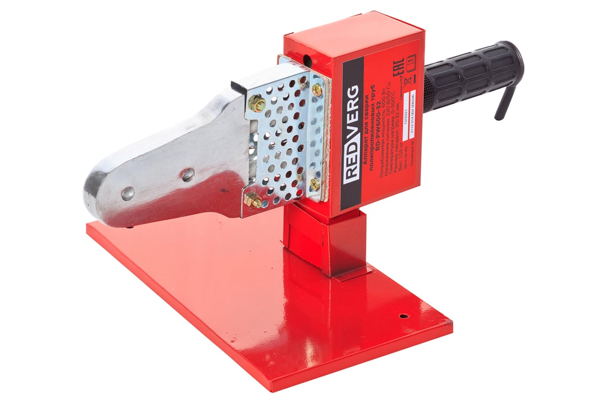 Аппарат для сварки полипропиленовых труб Redverg RD-PW600-32 6614158