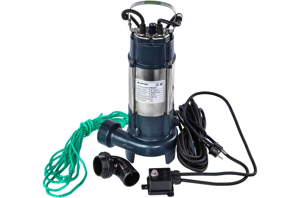 Фекальный насос UNIPUMP FEKACUT V750DF 79473