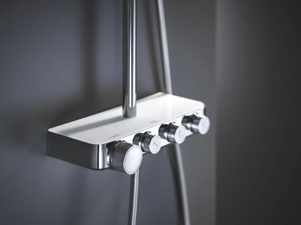 Душевая стойка Grohe Euphoria SmartControl System 310 Cube Duo 26508LS0 с термостатом