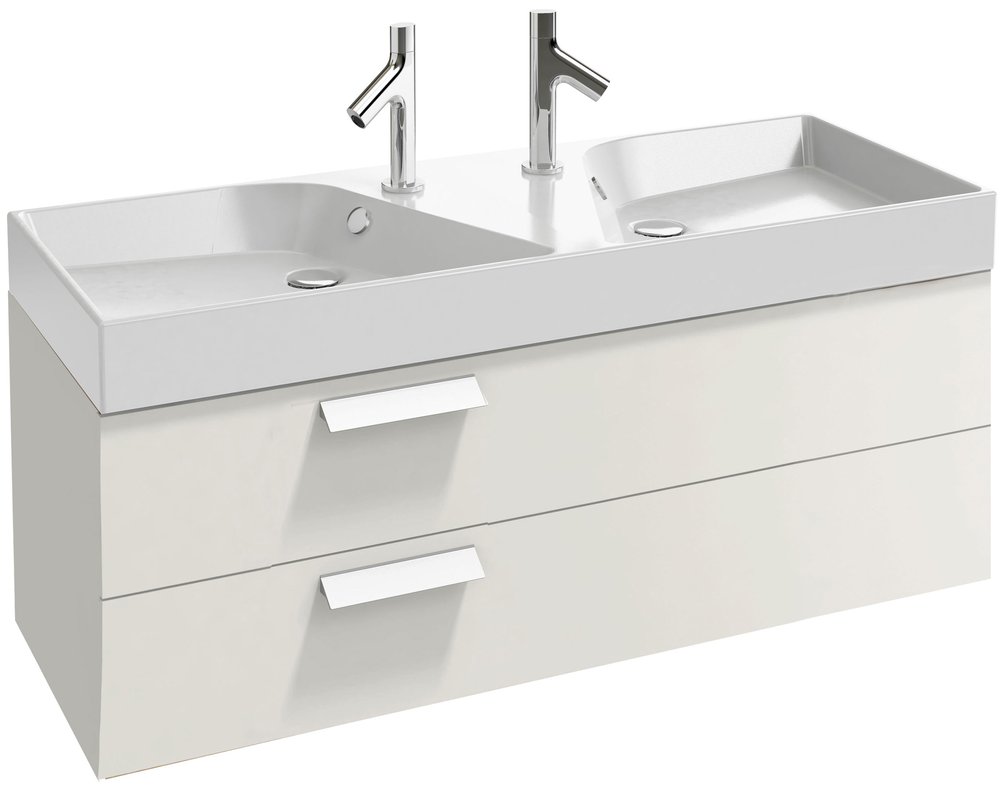Мебель для ванной Jacob Delafon Rythmik 120 см белый блестящий