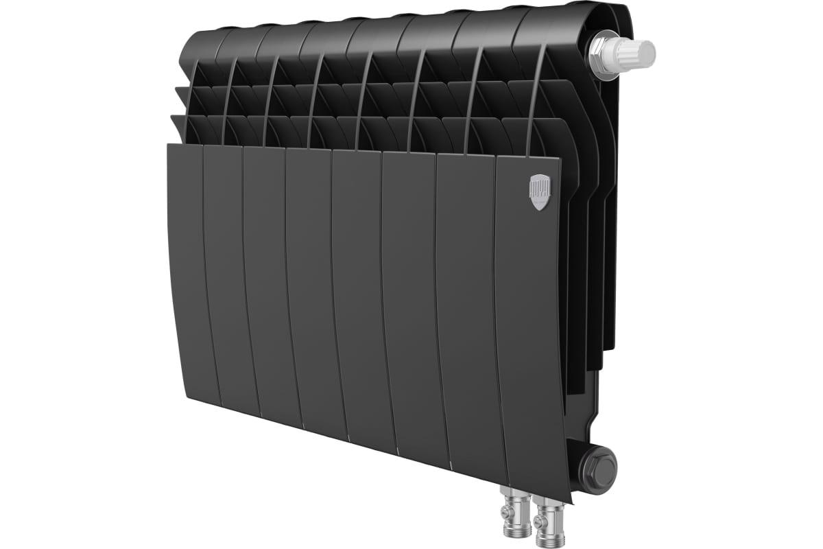 Радиатор Royal Thermo BiLiner 350 /Noir Sable VR - 8 секций НС-1196735