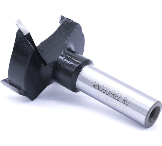 Сверло чашечное четырехзаходное по дереву FT120119R (35х57 мм; хв-к 10 мм; правое вращение) МНОГОФРЕЗ 6608