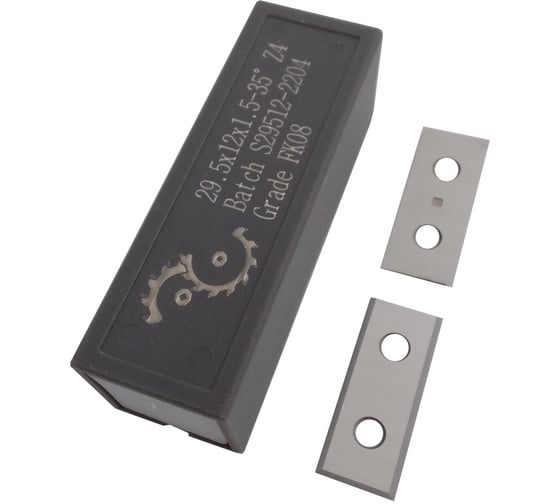 Нож сменный твердосплавный FHONK 29.5x12x1.5 стандарт HW 35º Z=4 NR (упаковка 10шт) 2951215FK08-10