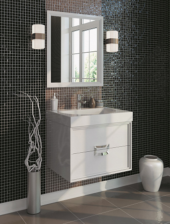 Тумба с раковиной Kerama Marazzi Canaletto 60 см, белый матовый