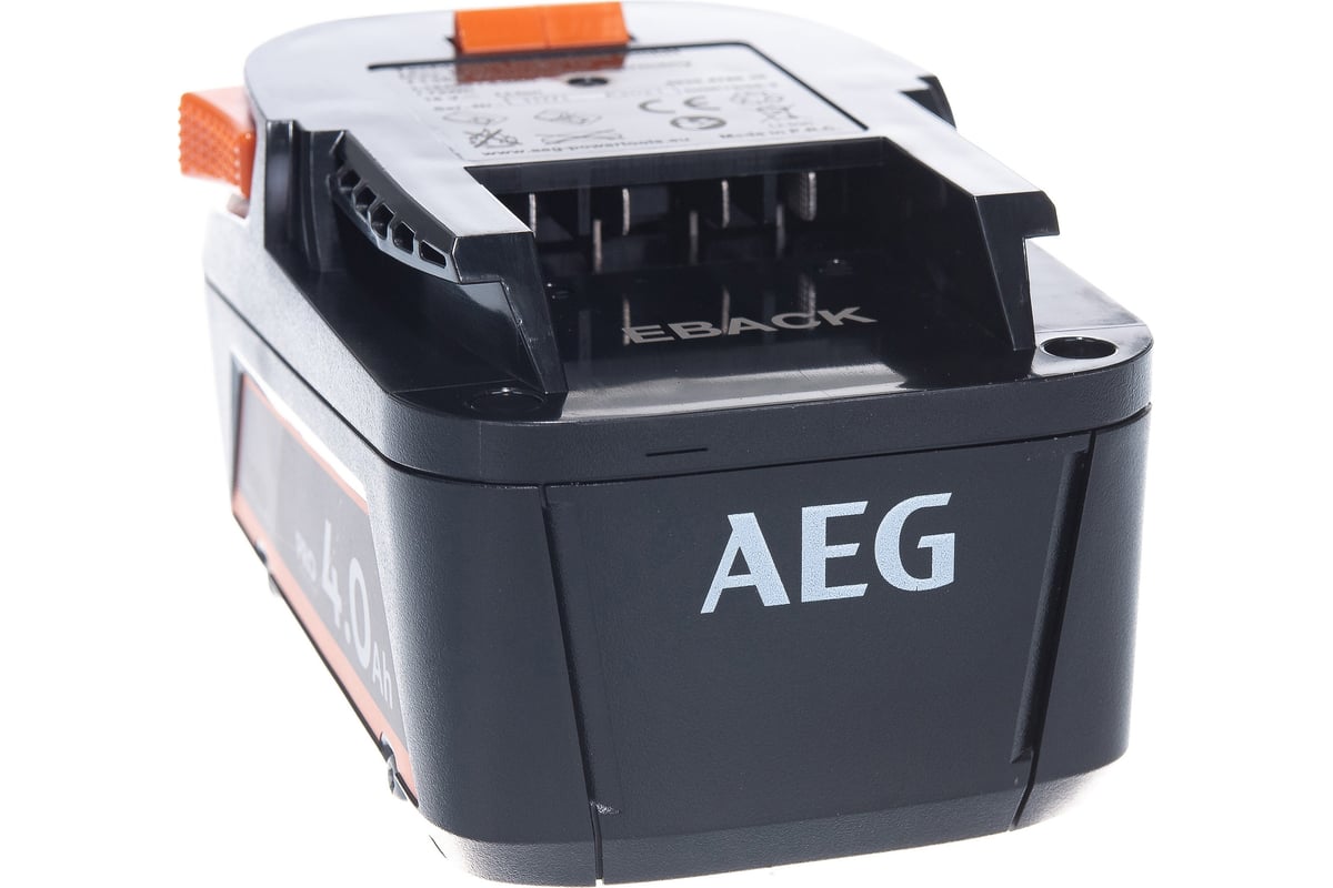 Аккумулятор L1840S 18В, 4Ач, Li-Ion AEG 4935478636