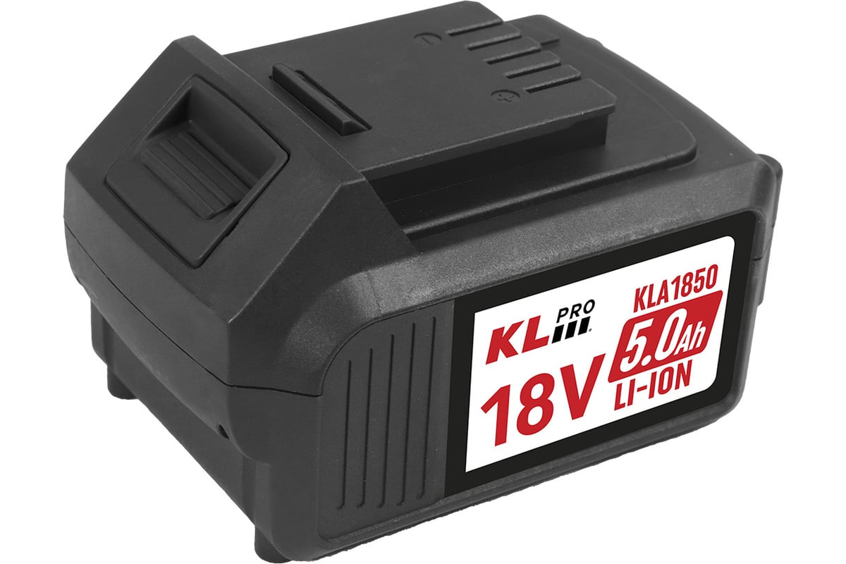 Профессиональная аккумуляторная батарея KLPRO KLA1850 18.0 v / 5.0 ah li-ion 14010