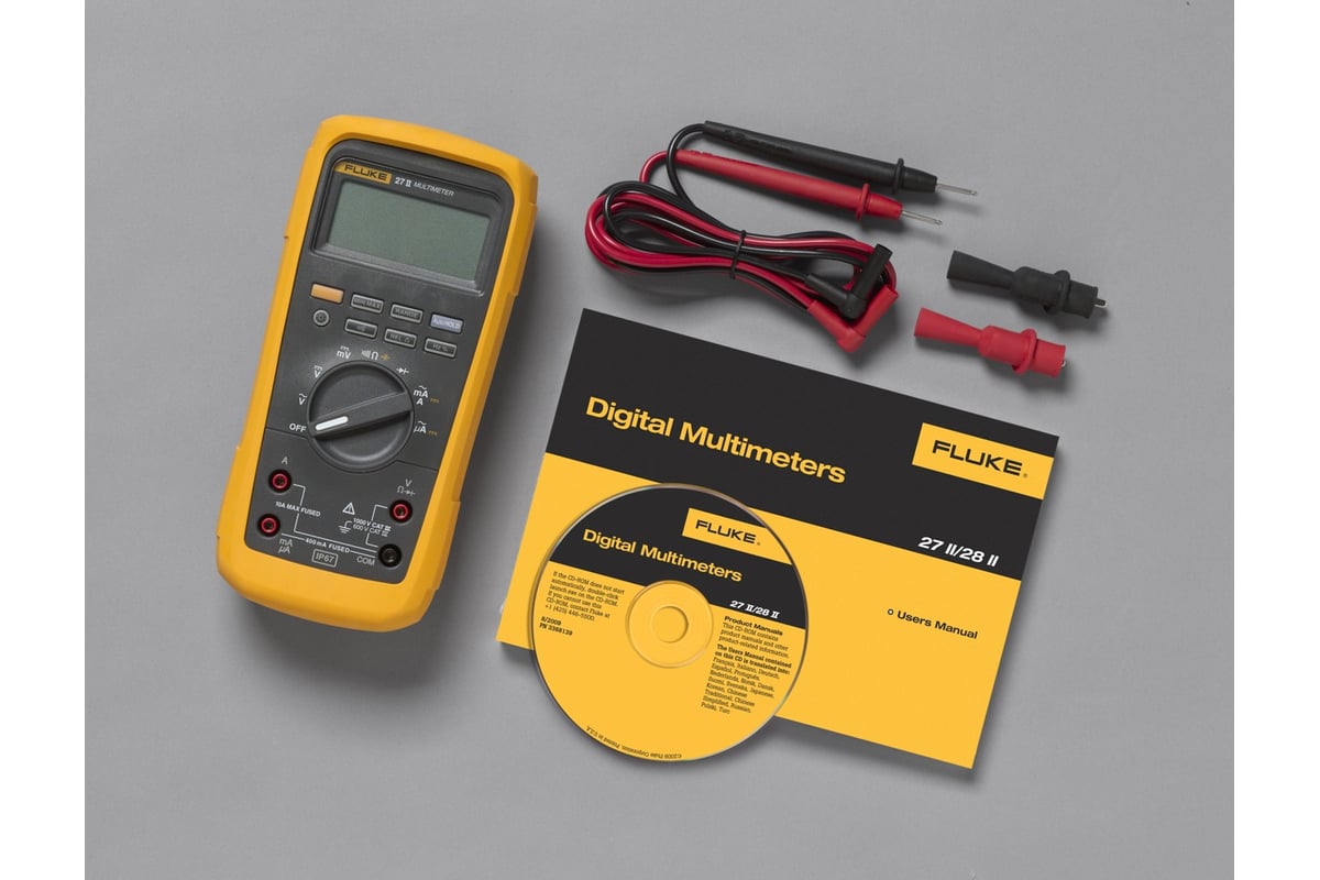 Промышленный мультиметр Fluke 27-II/EUR