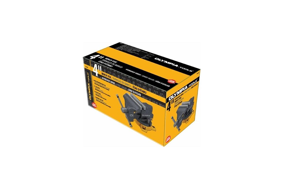 Слесарные тиски NIKONA OLYMPIA-Tools 4" 38-604