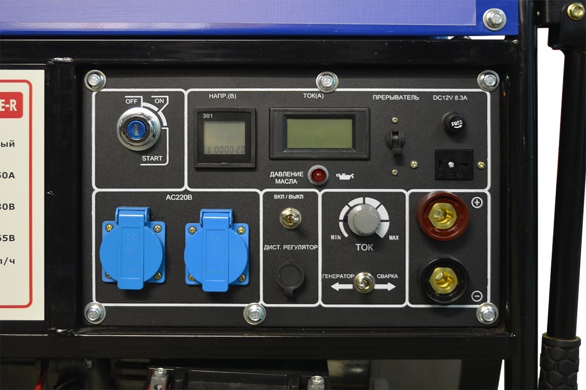 Бензиновый сварочный генератор ТСС PRO GGW 3.0/250E-R 022832