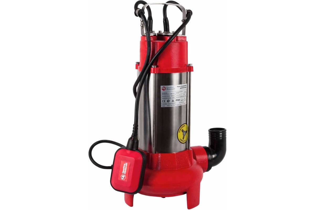 Дренажный насос Quattro Elementi ПРОФ Sewage 1100F Ci-Cut 645-297