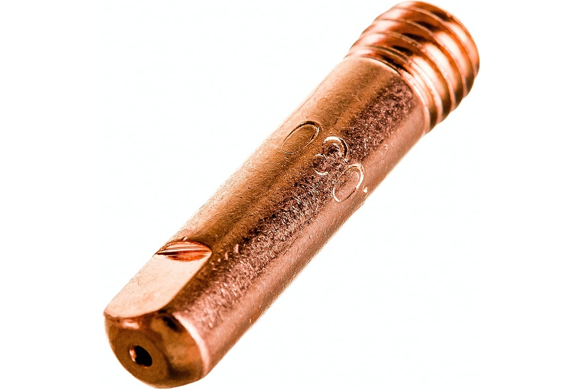 Наконечник сварочный прямой (10 шт; E-CU; М6; 0.8 мм) Сварог MS ICU0003-08R 97116
