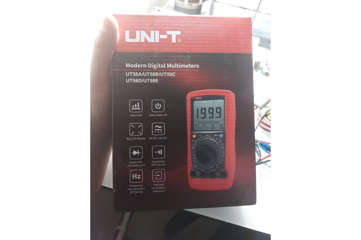 Универсальный мультиметр UNI-T UT 58C 13-1023