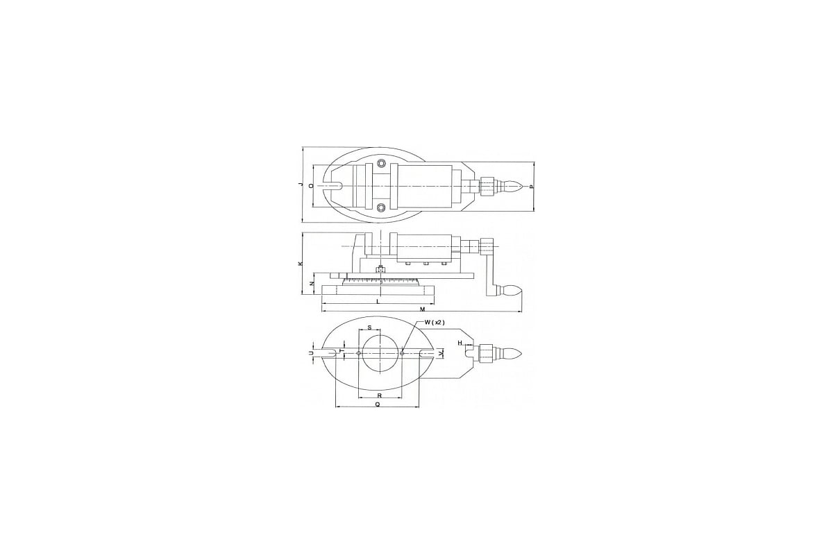 Станочные прецизионные тиски WILTON MMV/SP-150 WI11710EU 150х150