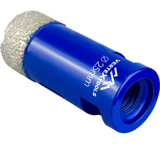 Коронка алмазная 25x35 мм для УШМ Vertextools 333-25-35