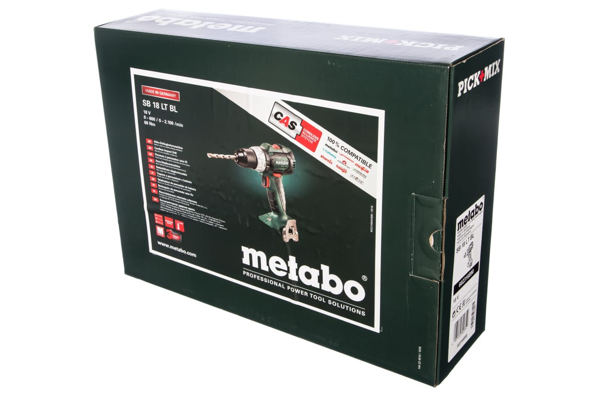 Аккумуляторный ударный винтоверт Metabo SB 18 LT BL 602316890