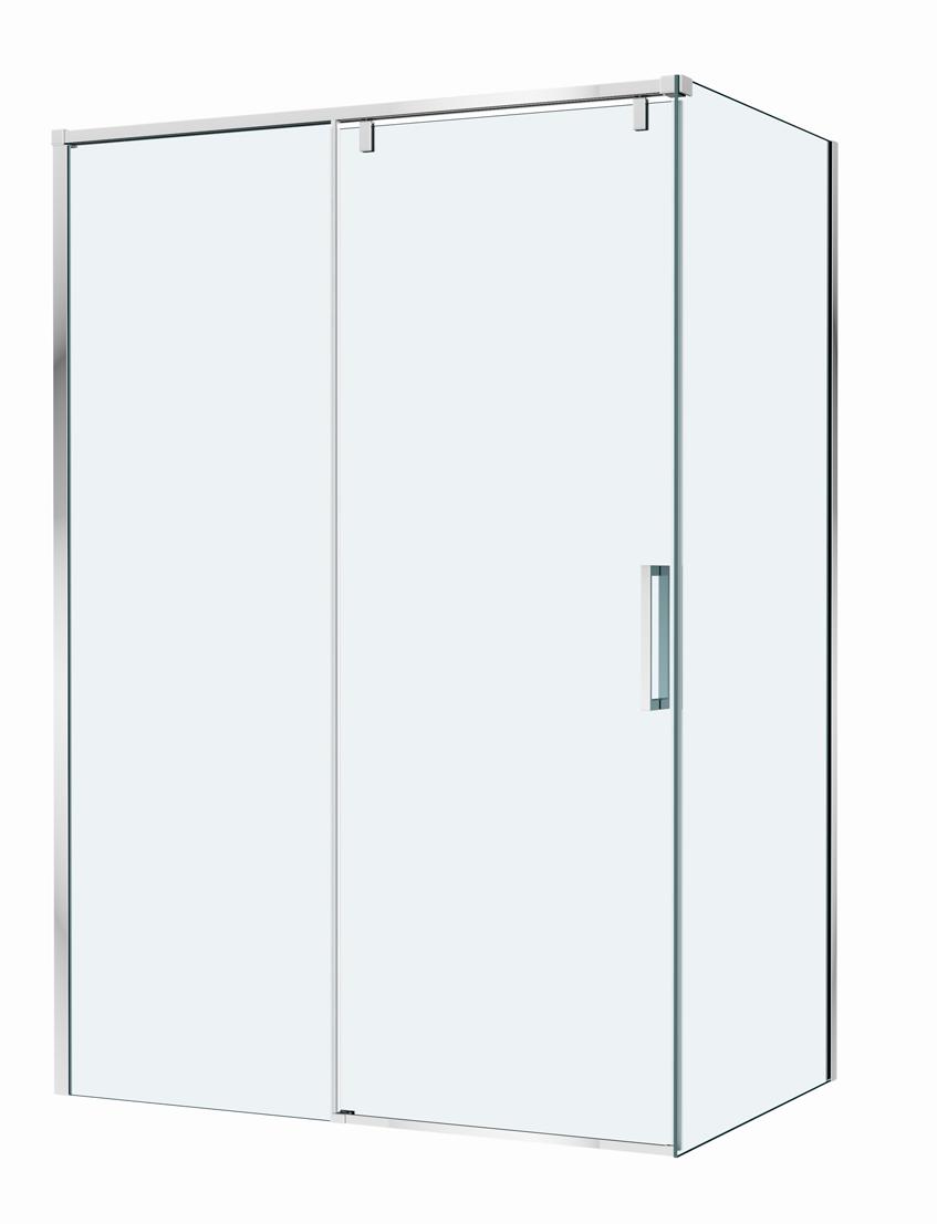 Душевой уголок BelBagno SOFT_CLOSE-1-AH-1-140/100-C-Cr 140x100 прозрачный, хром Душевой уголок BelBagno SOFT_CLOSE-1-AH-1-140/100-C-Cr 140x100 прозрачный, хром