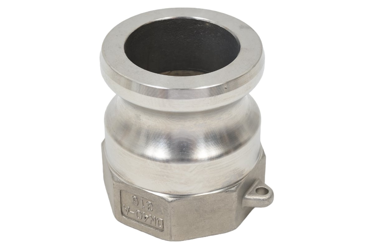Нержавеющий камлок TITAN LOCK тип A ниппель, внутр. резьба BSP 1 1/2", AISI316 TL150ASS316
