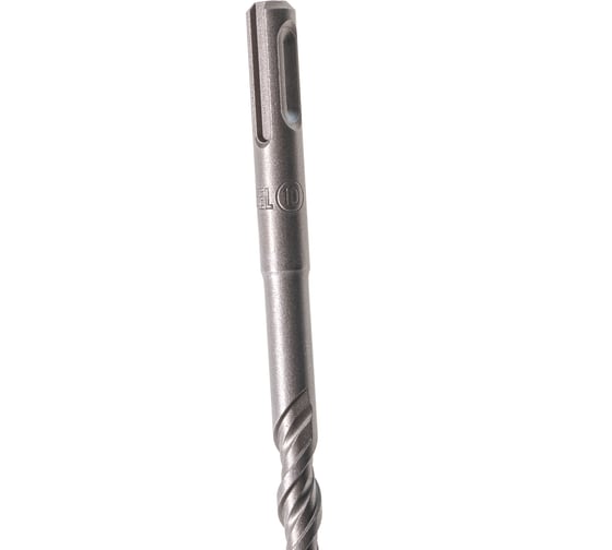 Бур по бетону, двойная спираль, Cobalt W-tip (10x260 мм; SDS PLUS) Denzel 705018