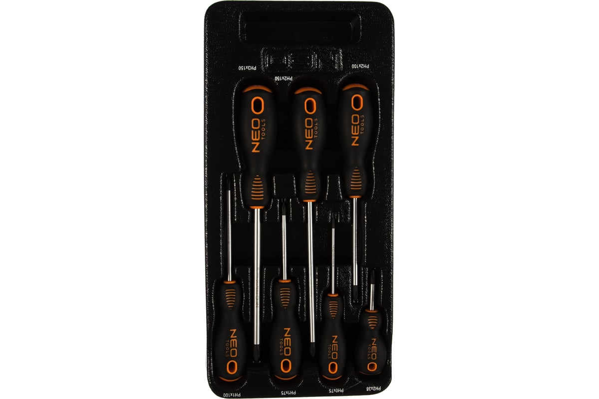 Набор отверток PH, 7 шт. Neo Tools 84-232
