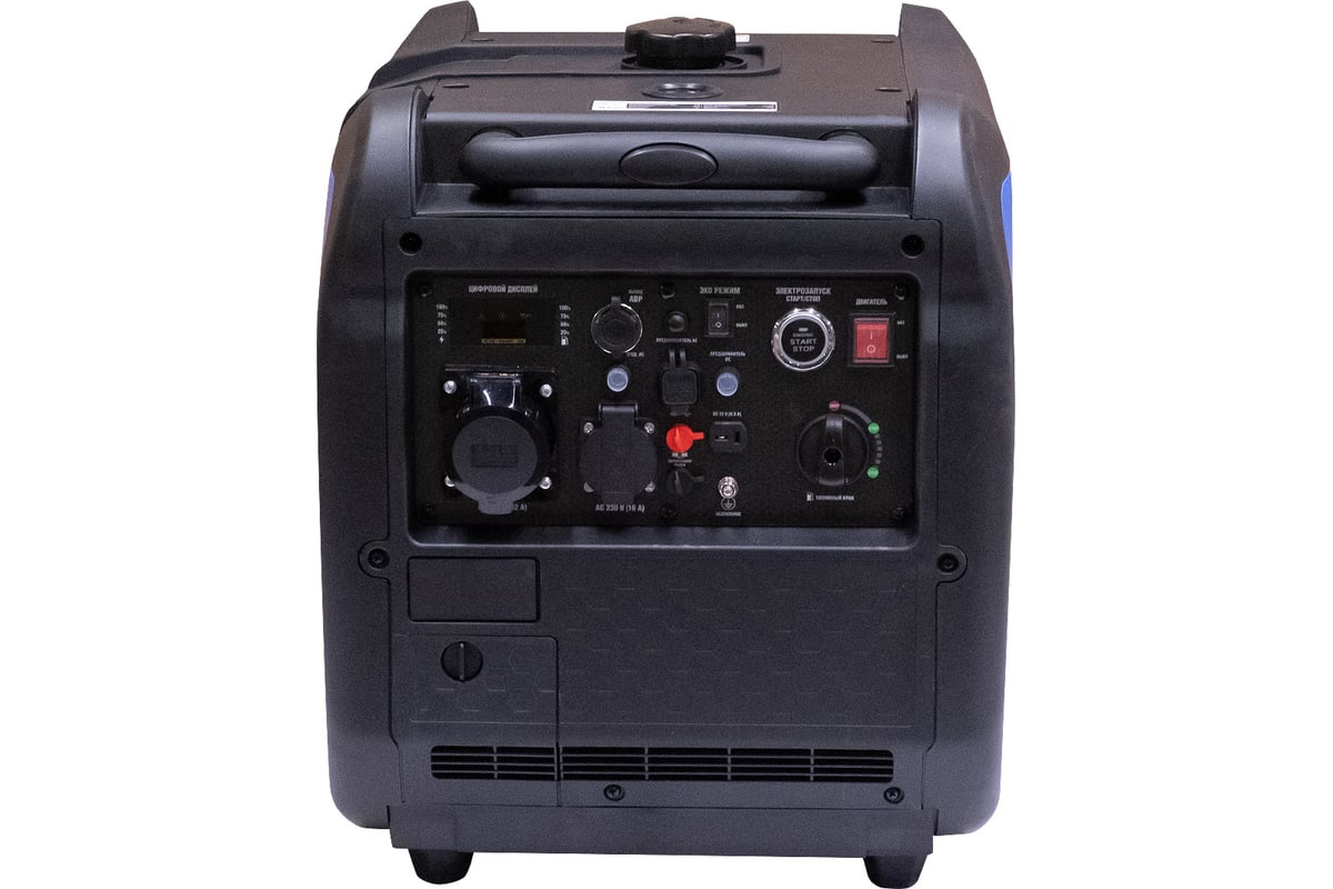 Бензиновый инверторный генератор Dinking DK5500i 5.5 кВт, 230В/50Гц, DK180, бак 13.5 л, АВР ГЕН023
