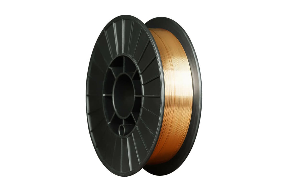 Проволока сварочная омедненная ER70S-6 (5 кг; 1 мм; D200) Foxweld 4174