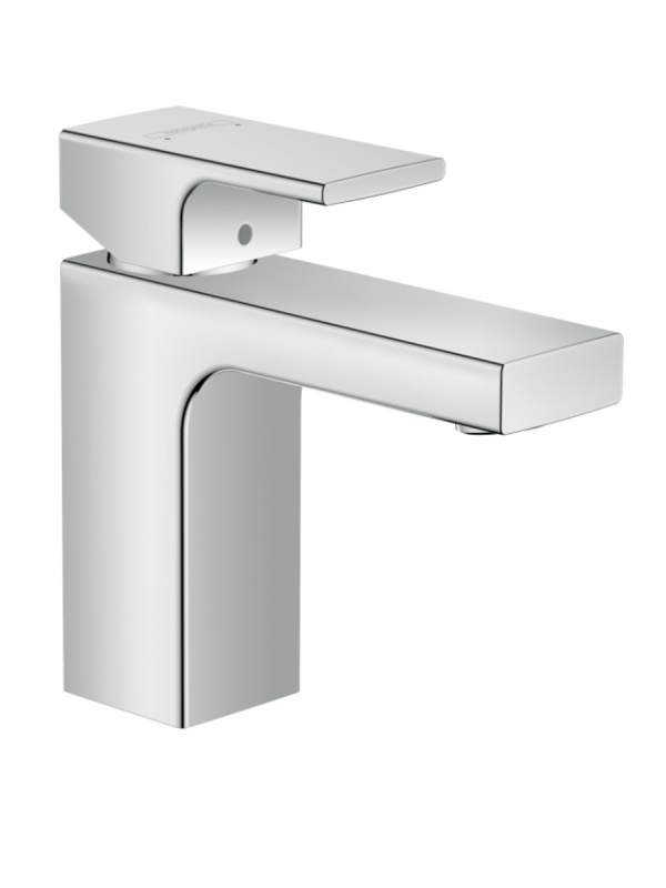 Смеситель для раковины Hansgrohe Vernis Shape 71561000, донный клапан, хром