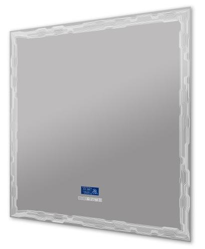 Зеркало Cezares 90x90 см с радио, датчик температуры, антипар 45063