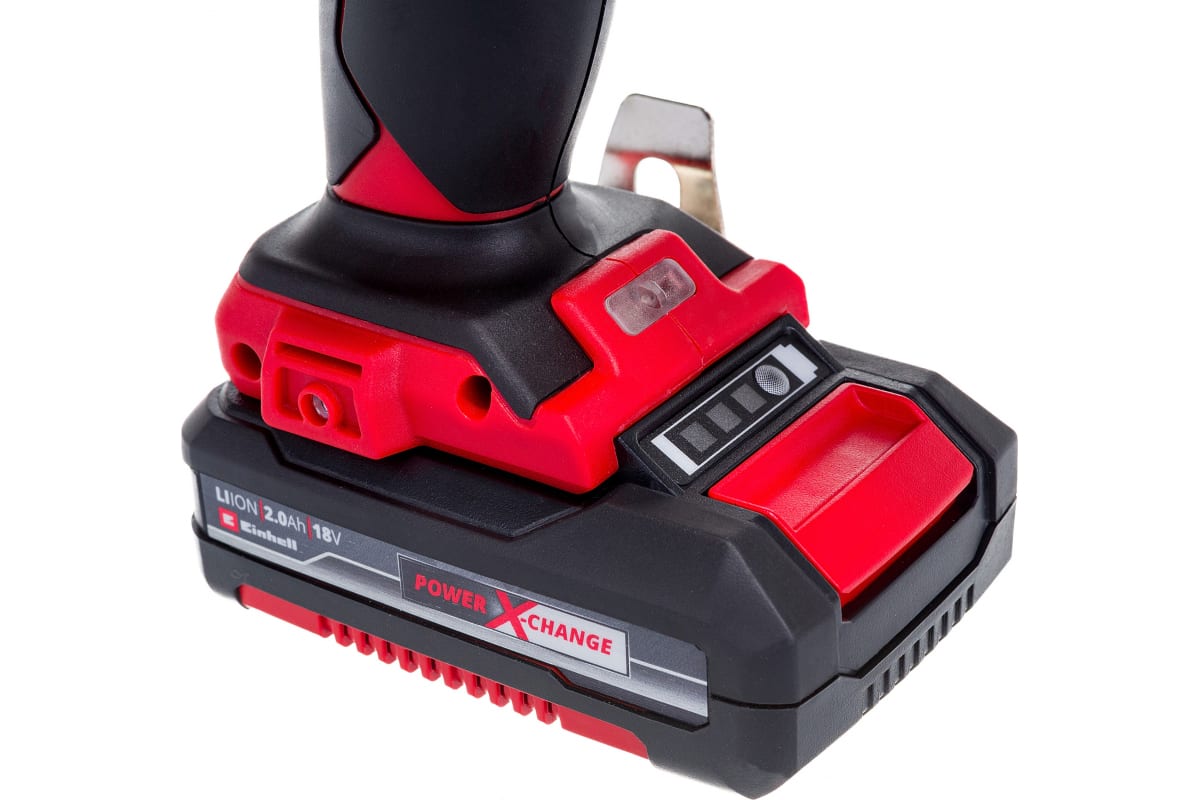 Ударная аккумуляторная дрель-шуруповерт Einhell PXC TE-CD 18/48 Li-i (2x2.0Ah) 4513935