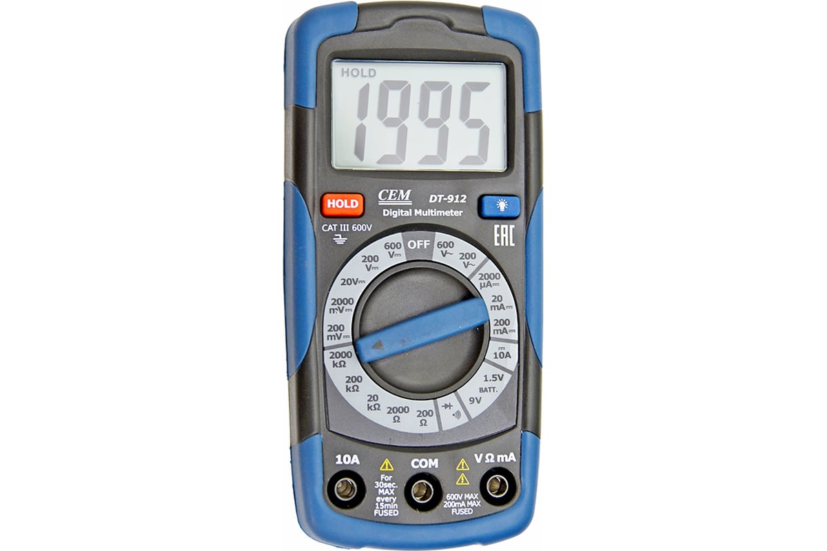 Тестер-мультиметр CEM DT-912 480960
