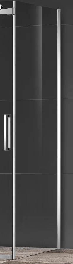 Боковая стенка AQUAme AQM4203F-9 90x195 прозрачная, хром