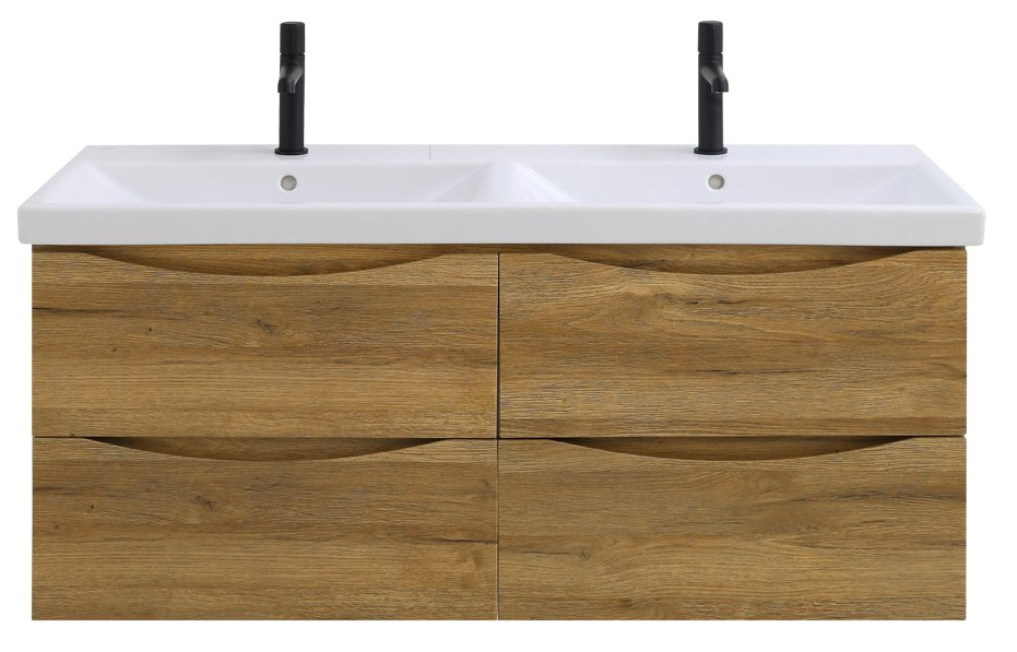 Тумба с раковиной BelBagno Marino 120 см, высота 55 см
