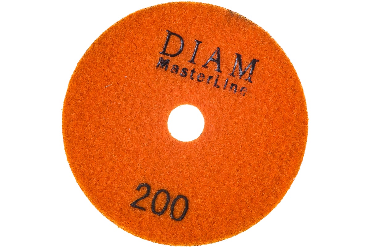 Круг алмазный гибкий шлифовальный АГШК Master Line (100х2 мм; №200; сухая) Diam 567