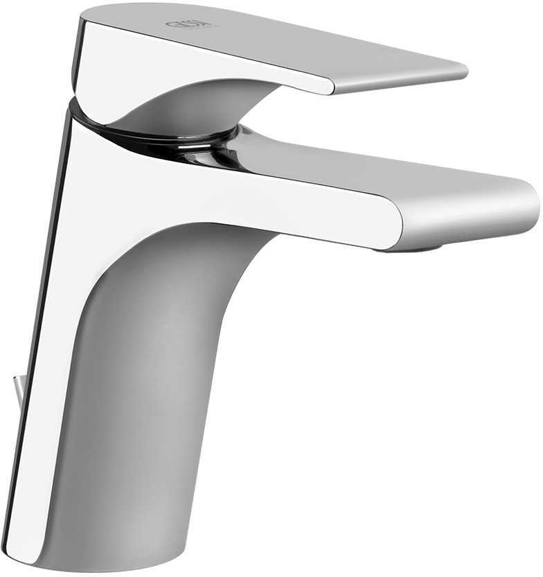Смеситель для раковины Gessi Via Solferino 49001-031 с донным клапаном, хром