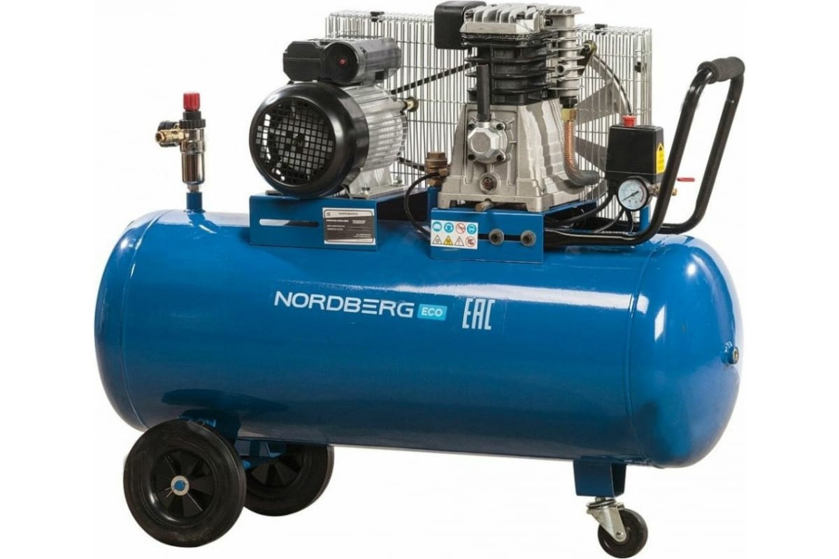 Поршневой компрессор Nordberg ECO NCE100/400-220 220В