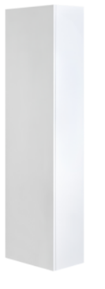 Шкаф пенал Roca UP 28 см белый глянец, левый ZRU9303013