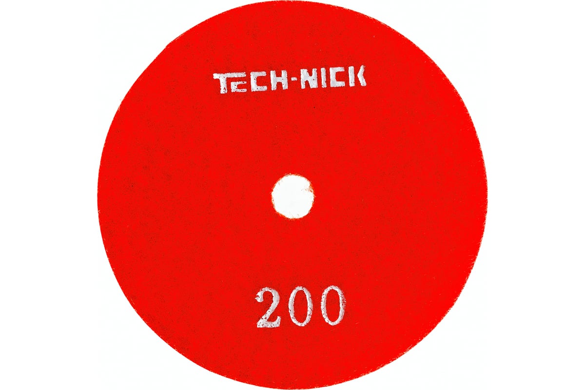 Круг алмазный гибкий шлифовальный АГШК WHITE NEW (100x2.5 мм; Р200) TECH-NICK 128.120.6744
