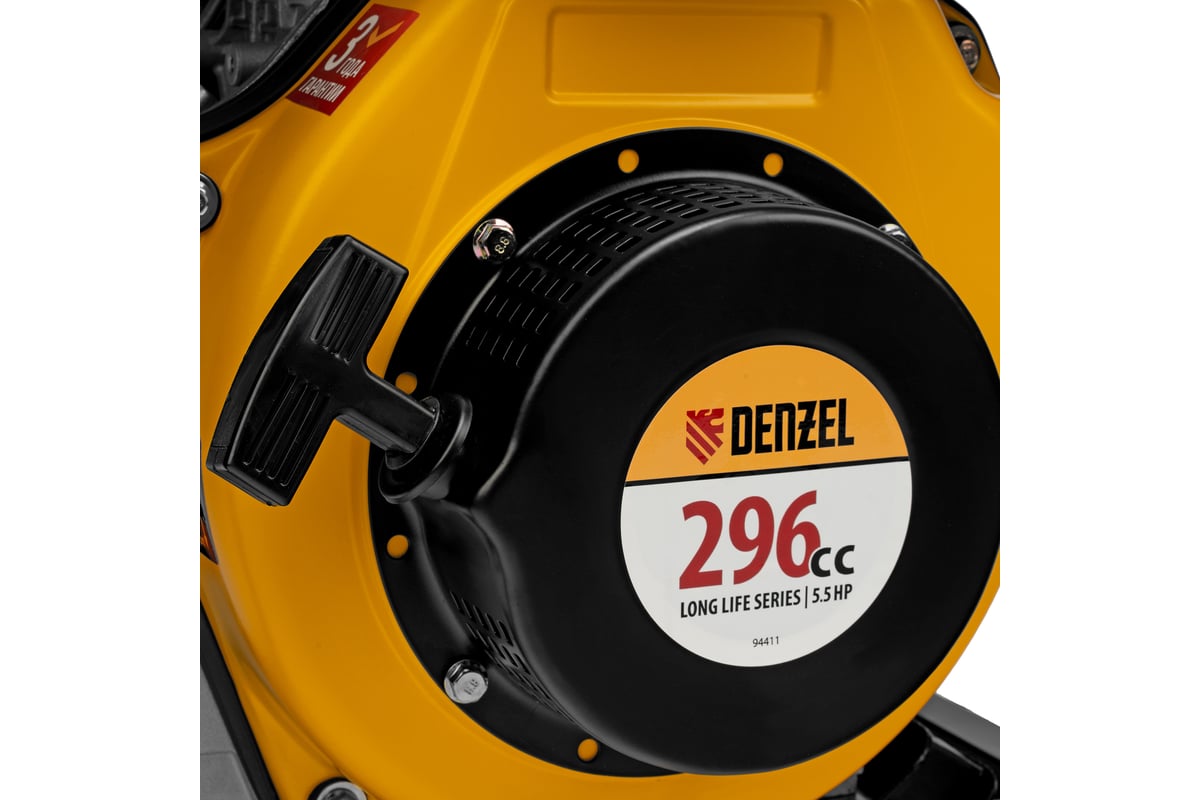 Дизельный генератор Denzel des-32, 3.2 квт, 230 в, 11 л, ручной стартер 94411