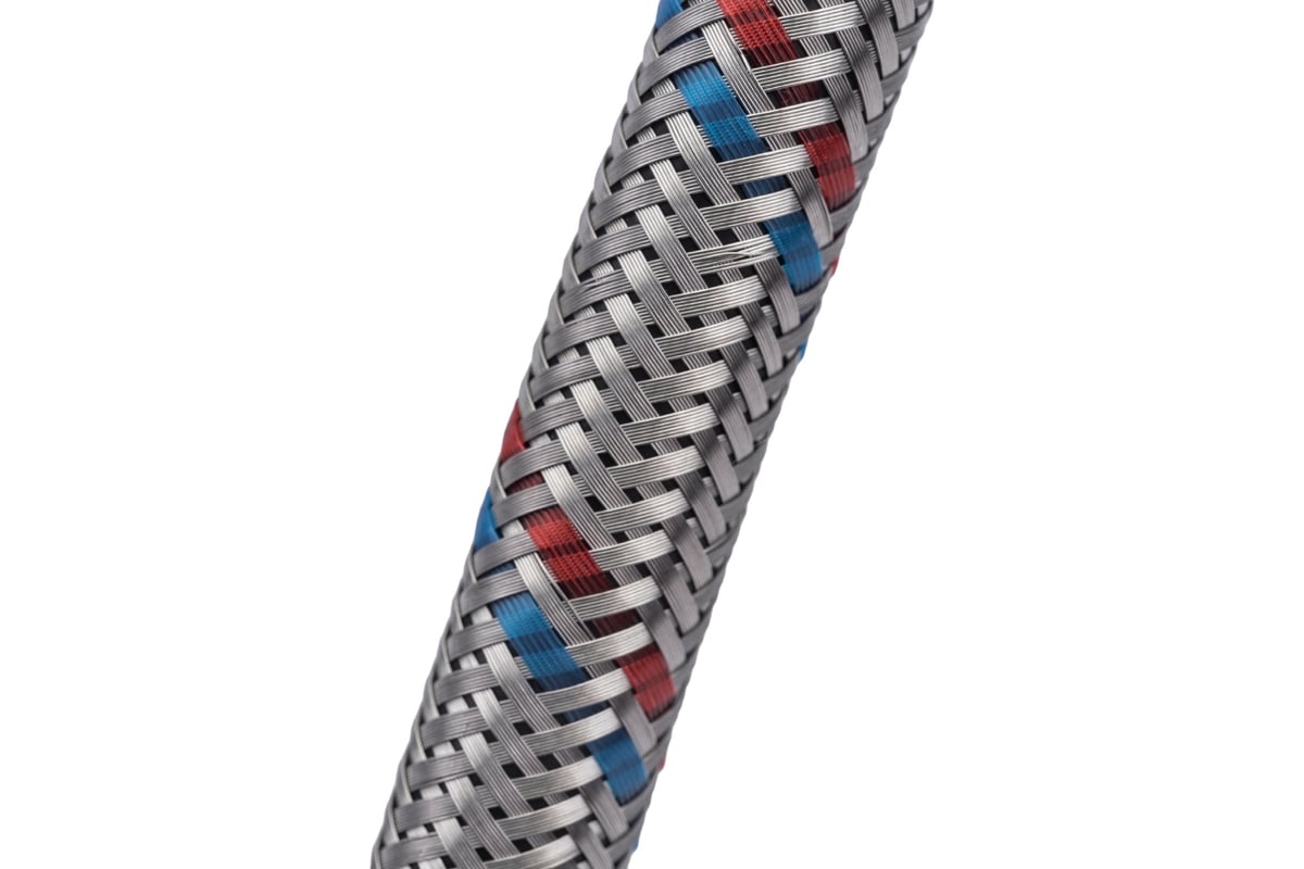 Подводка для смесителей СТМ сталь, 1/2xM10x30 см., длинный штуцер CWFLS030