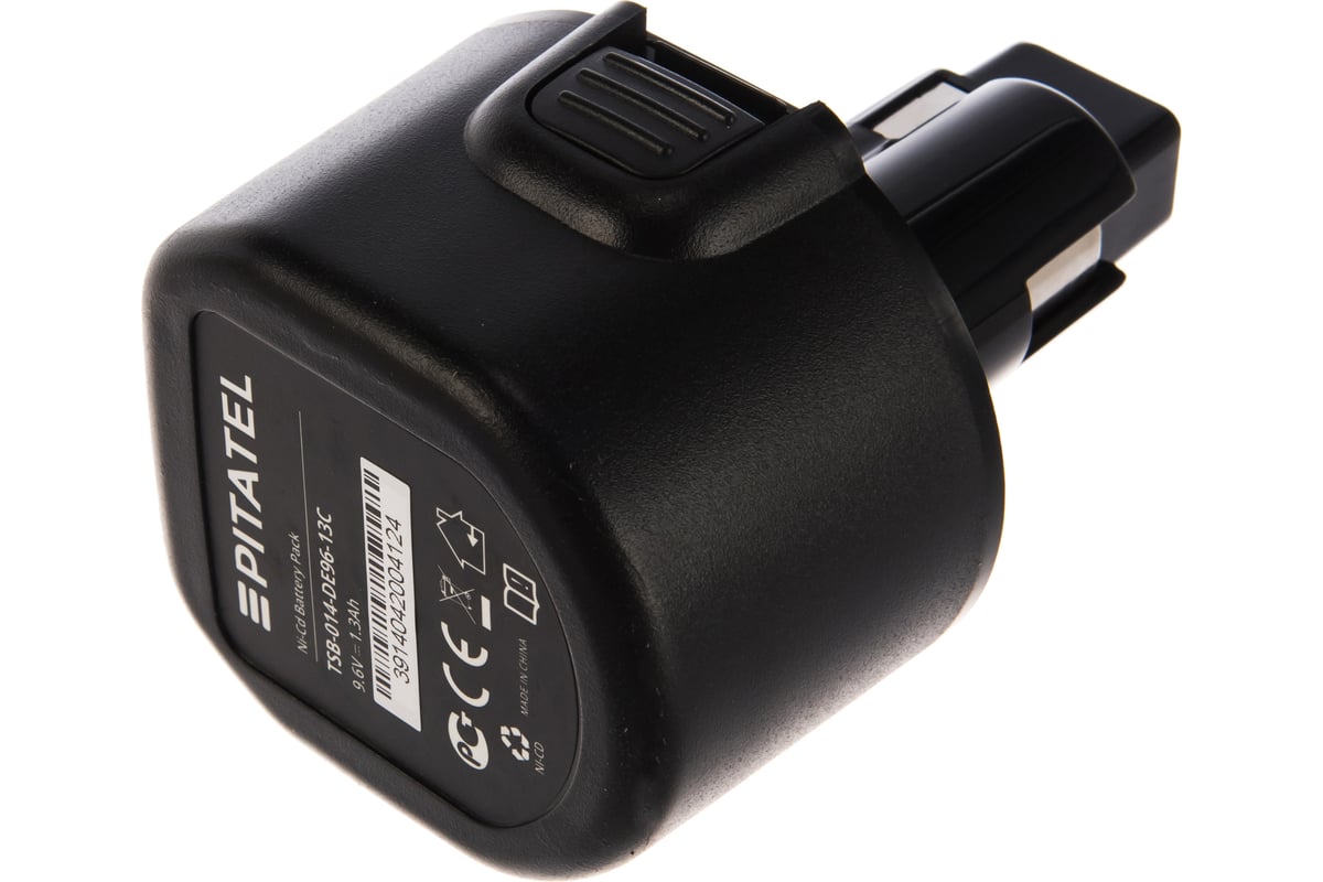 Аккумуляторная батарея для DEWALT (1.3 Ач, 9.6 В, Ni-Cd) Pitatel TSB-014-DE96-13C