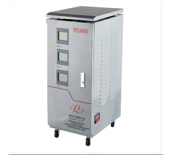 Трехфазный стабилизатор Ресанта АСН-15000/3-Ц 63/4/17