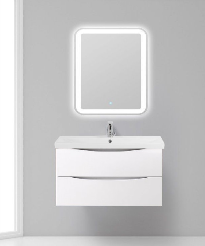 Мебель для ванной BelBagno Marino-Cer 100 см Bianco Opaco