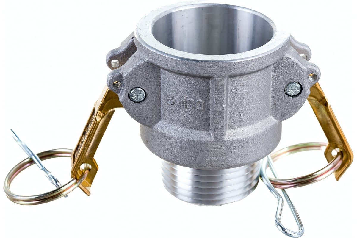 Камлок соединение типа B (1"; розетка; наружная резьба BSP; алюминий) TITAN LOCK TL100BAL