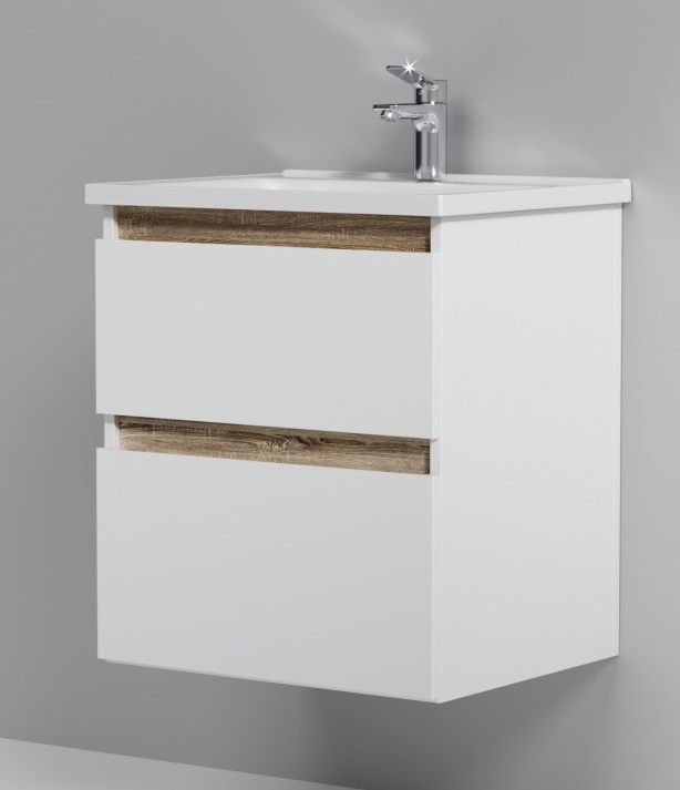 Мебель для ванной Am.Pm X-Joy 55 см подвесная, белый глянец