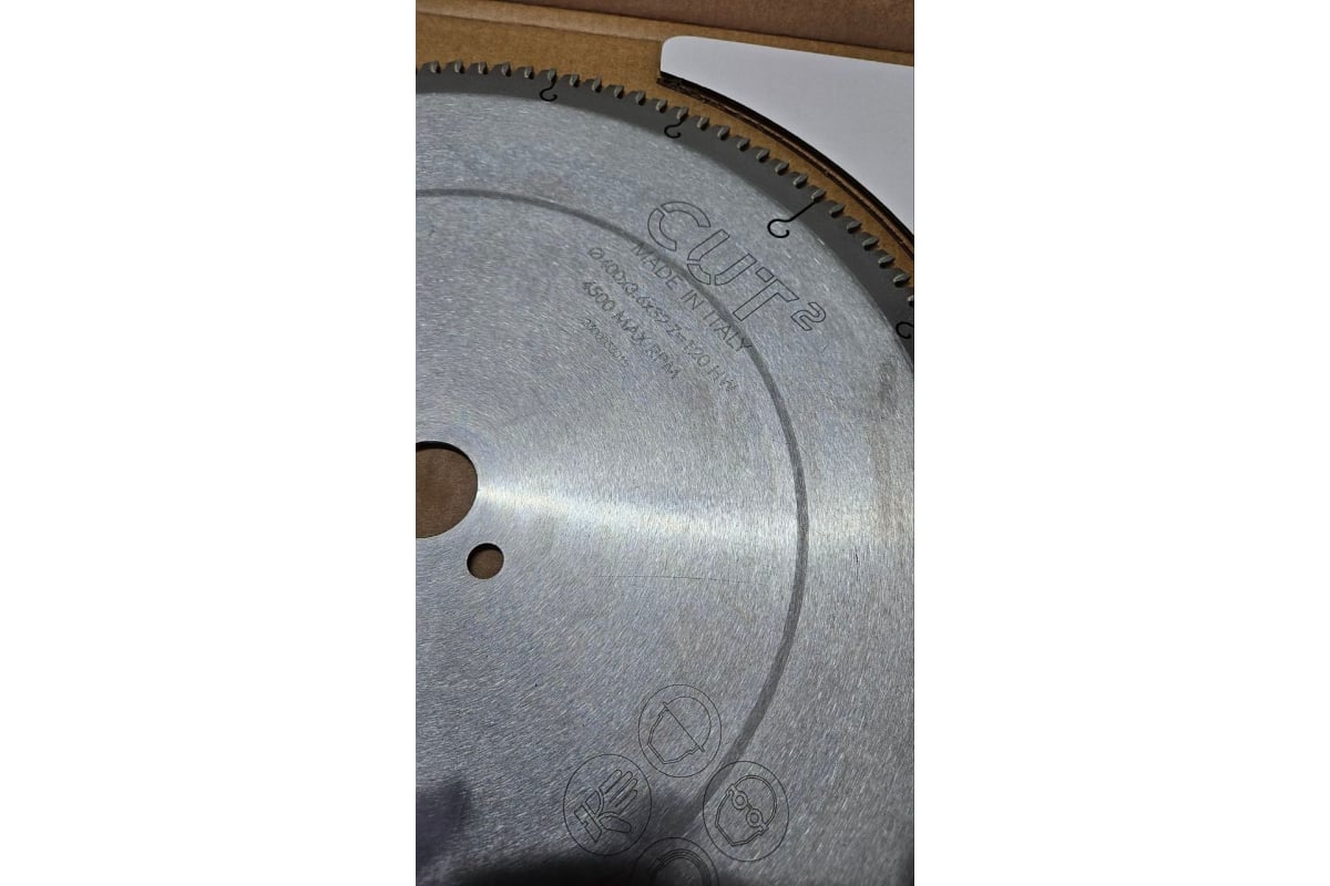 Диск пильный по ПВХ и алюминию HM (400х3.6х32 мм; Z=120; NEG) CUT2 20335